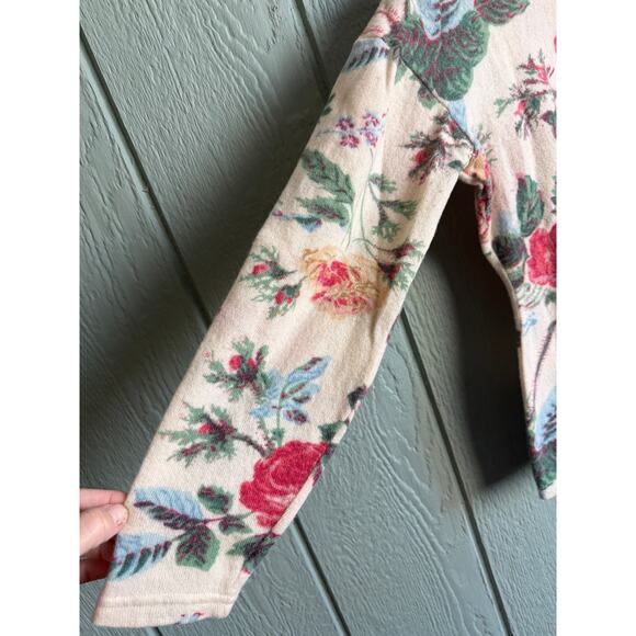 Vintage Tarazzia Floral Lambswool Sweater Women’s M 90s Cottagecore Roses - Picture 2 of 5